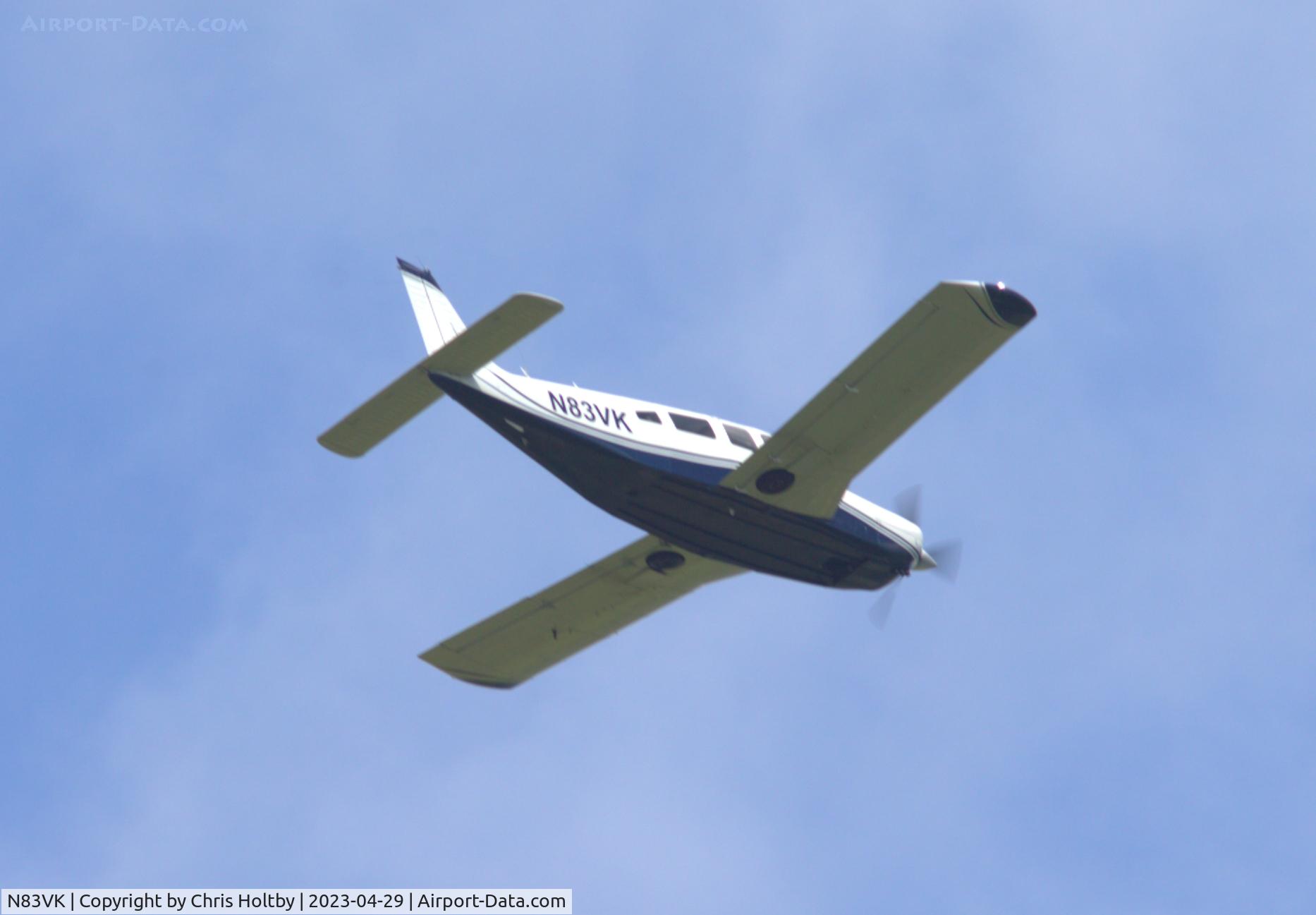 N83VK, 1977 Piper PA-32R-300 Cherokee Lance C/N 32R-7780226, Over Potters Bar, Herts.