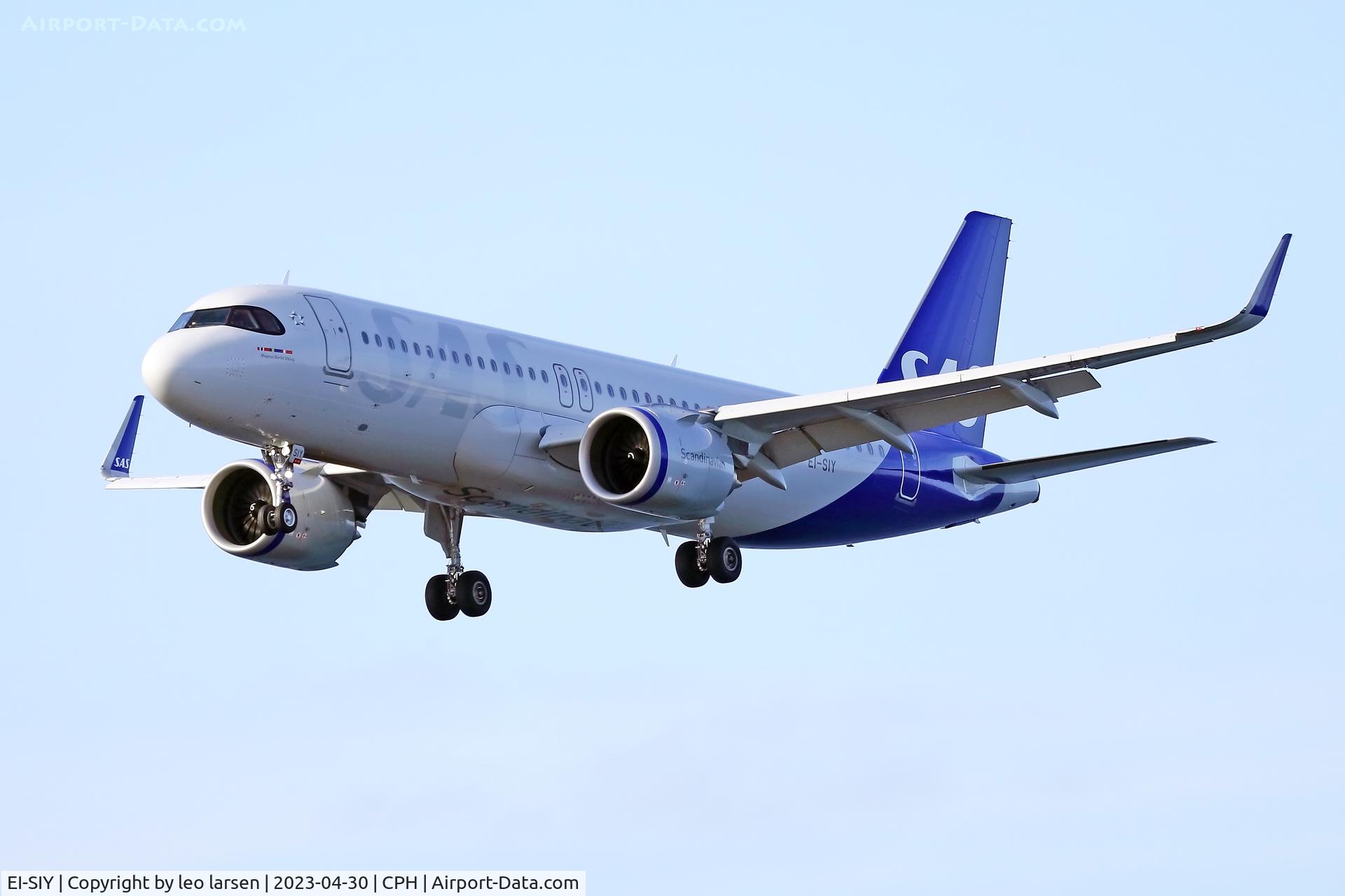 EI-SIY, 2023 Airbus A320-251N C/N 11319, Copenhagen 30.4.2023