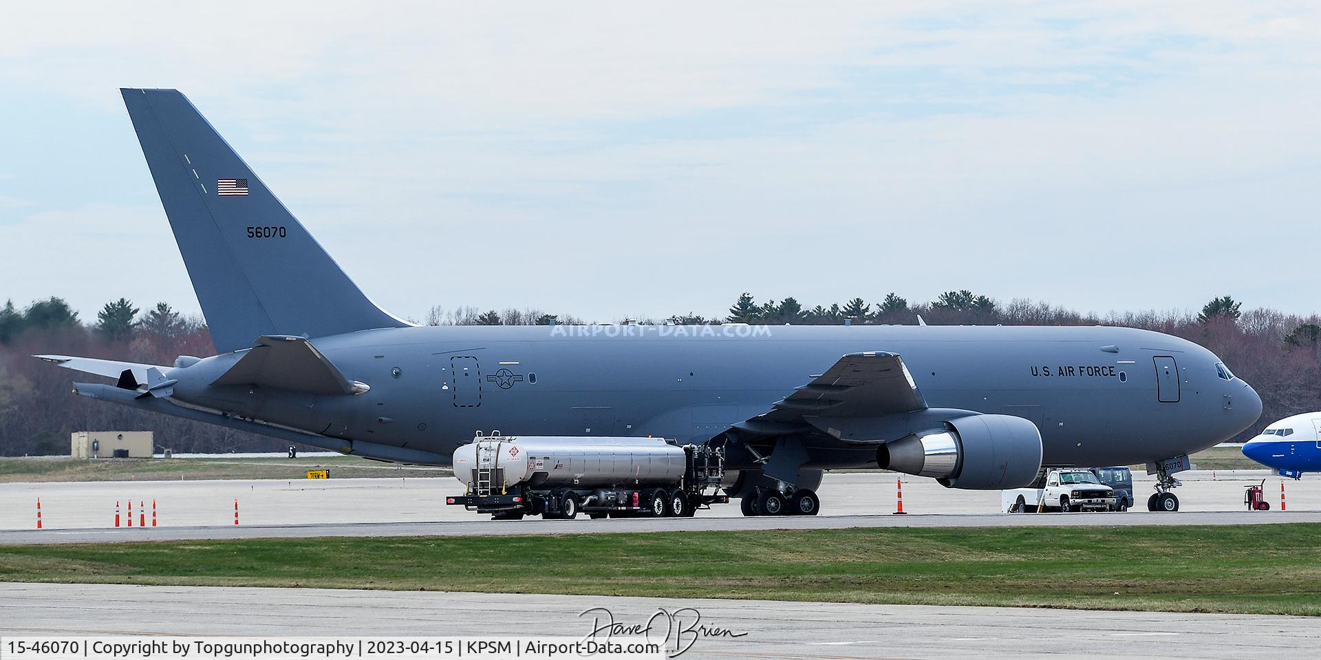 15-46070, 2016 Boeing KC-46A Pegasus C/N 41890/1250, REACH054 being refueled