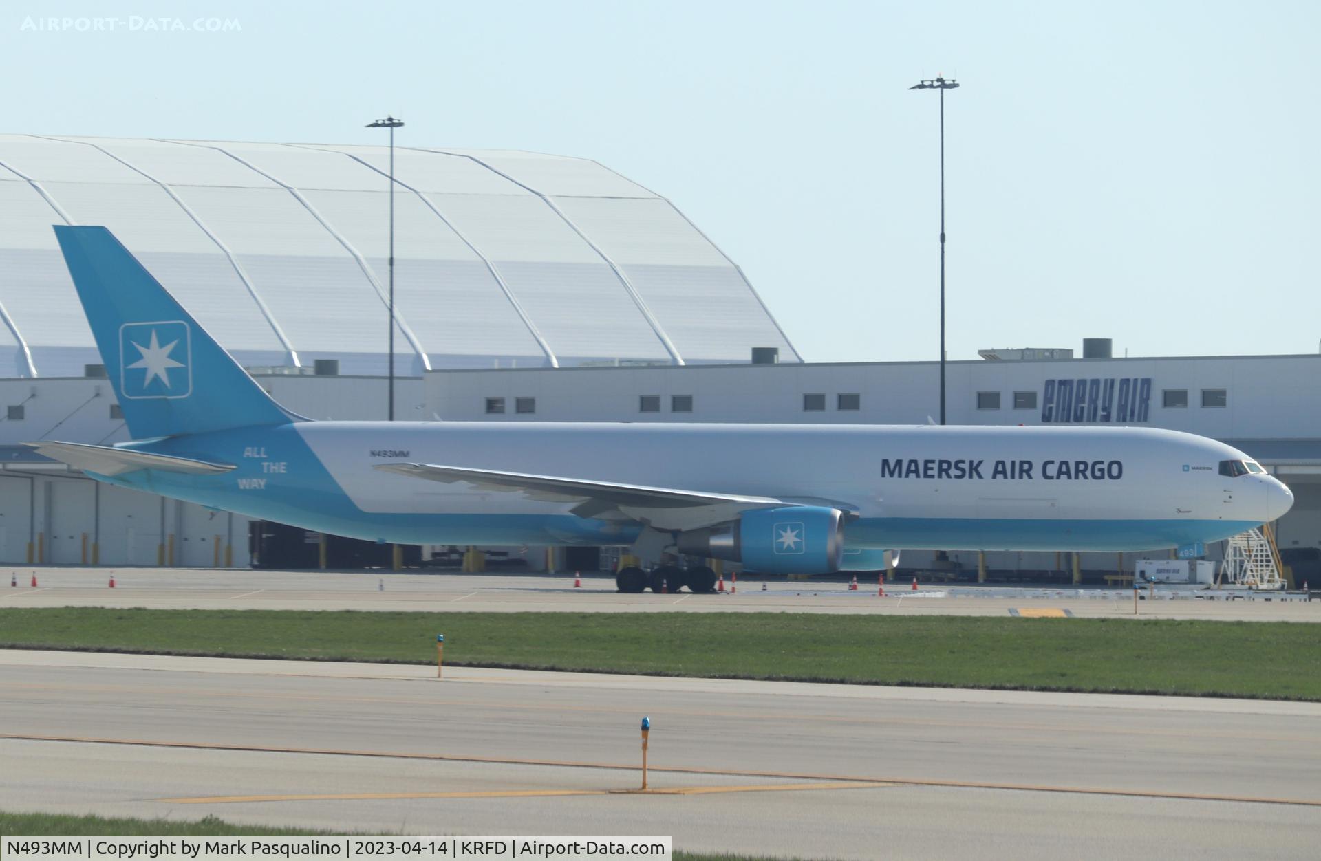 N493MM, 2022 Boeing 767-300F C/N 67025, Boeing 767-300F
