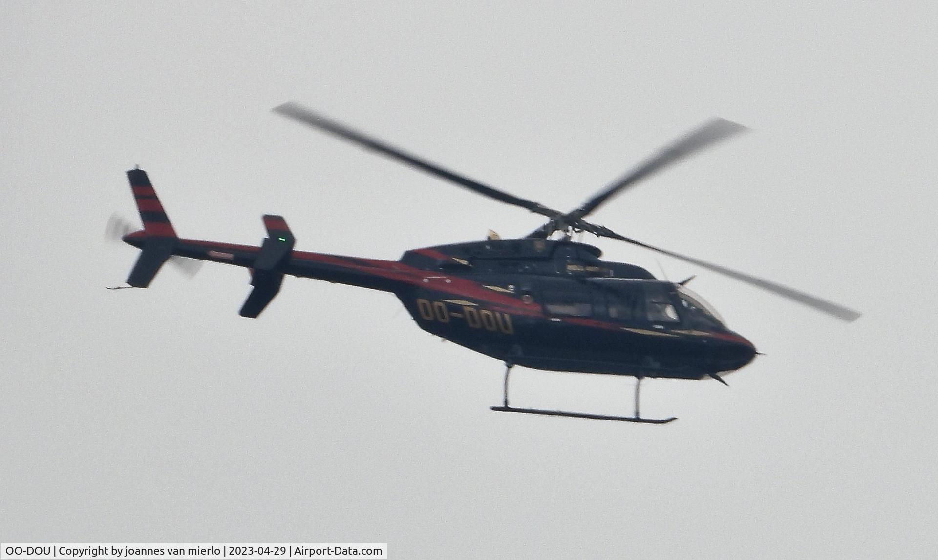 OO-DOU, 2021 Bell 407GXi C/N 54957, South of Ghent