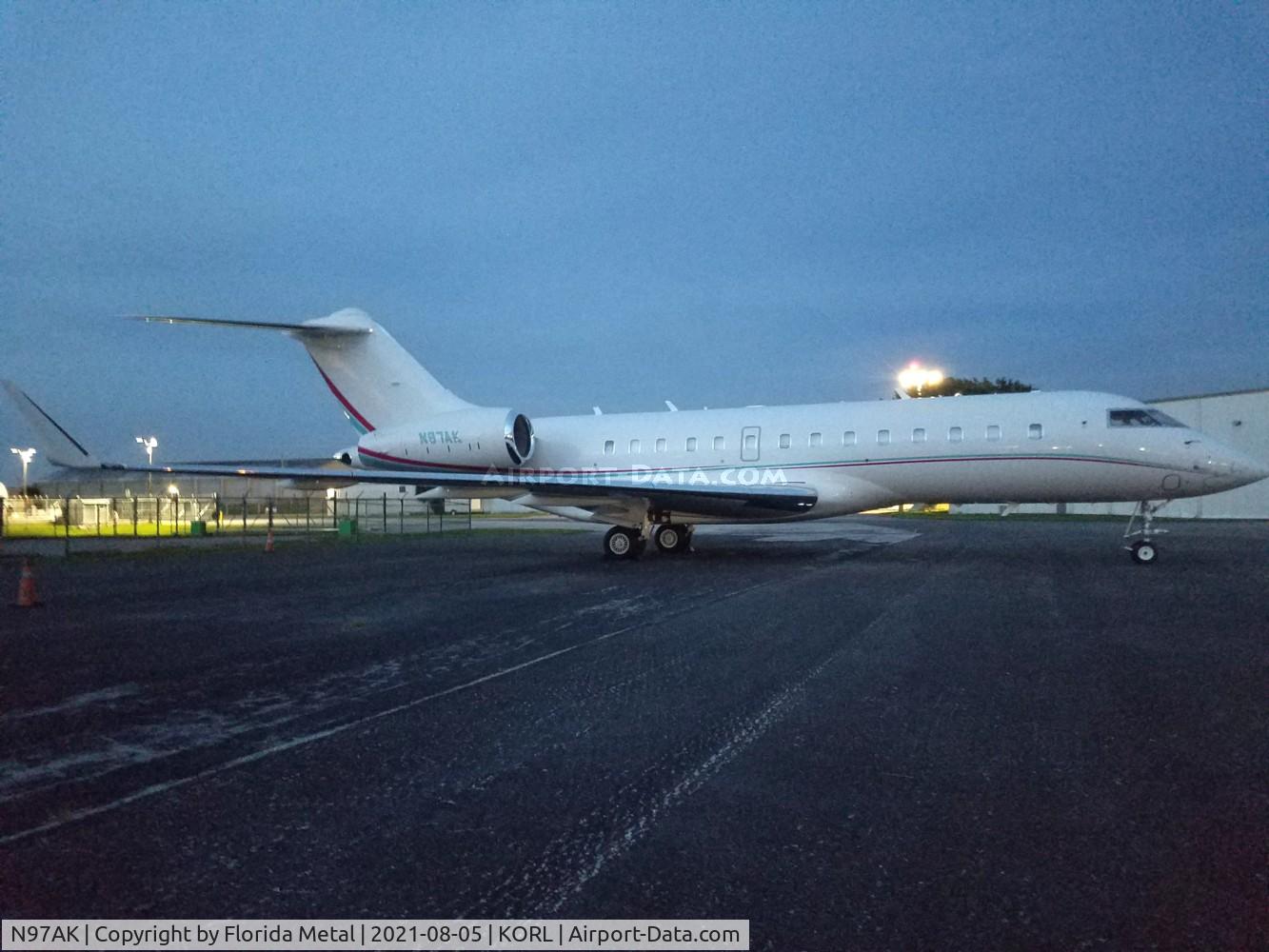 N97AK, 2014 Bombardier BD-700-1A11 Global 5000 C/N 9627, Global 5000 zx