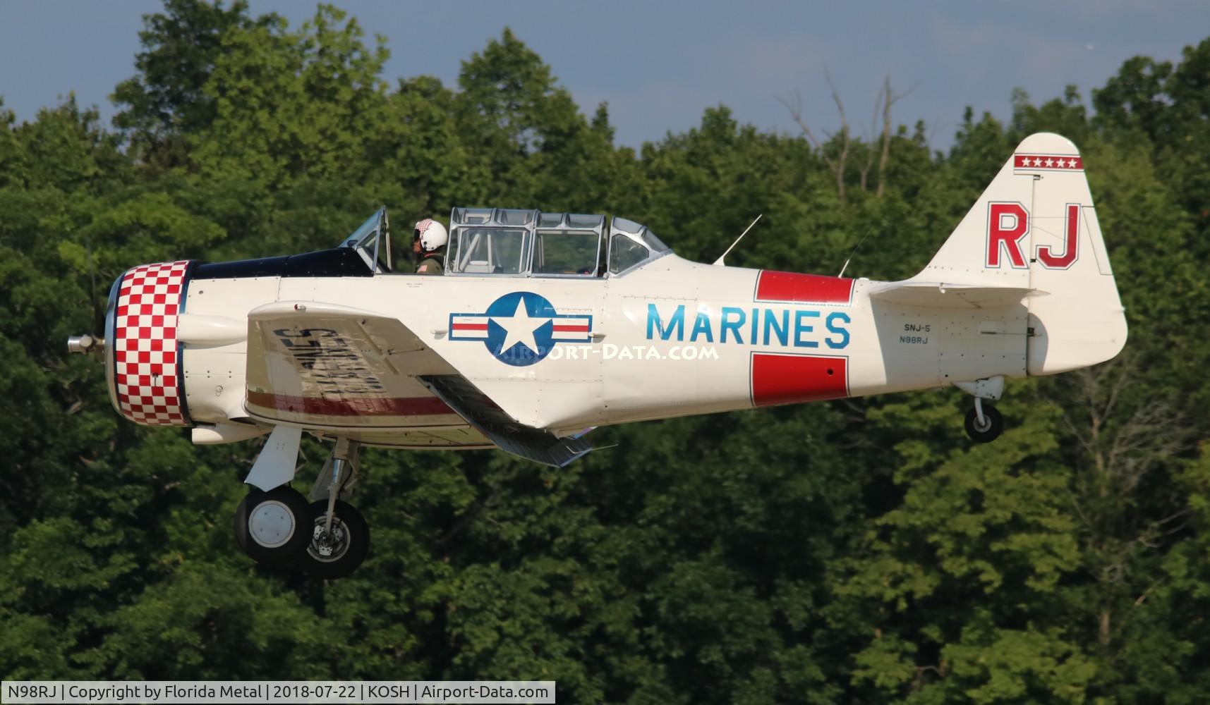 N98RJ, 1944 North American SNJ-5C Texan Texan C/N 88-17960, SNJ zx