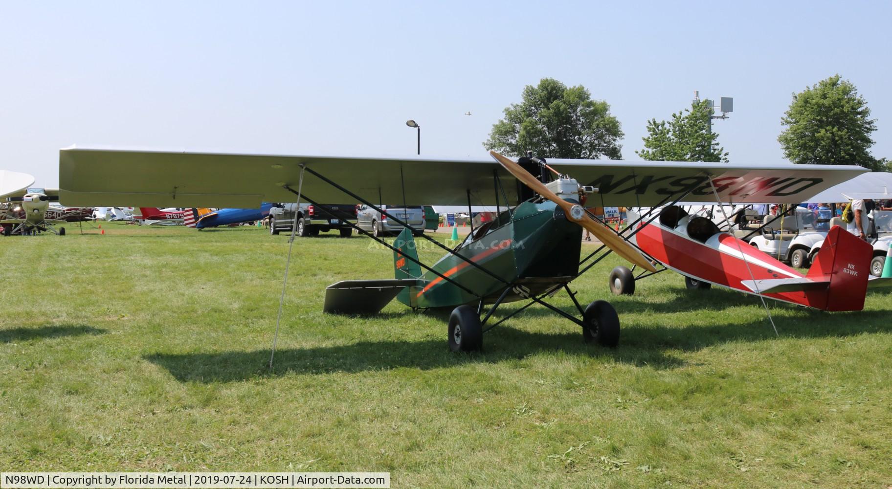N98WD, 1989 Pietenpol Air Camper C/N WD-1, Air Camper zx