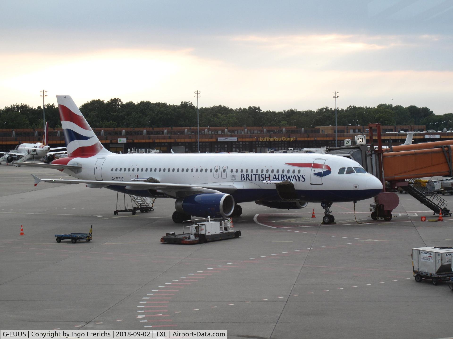 G-EUUS, 2007 Airbus A320-232 C/N 3301, A320 G-EUUS at Berlin-Tegel (TXL/EDDT)