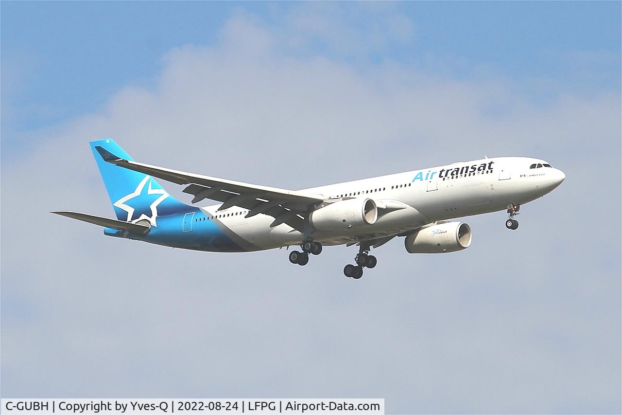 C-GUBH, 2002 Airbus A330-243 C/N 455, Airbus A330-243, Short approach rwy 09L, Roissy Charles De Gaulle airport (LFPG-CDG)