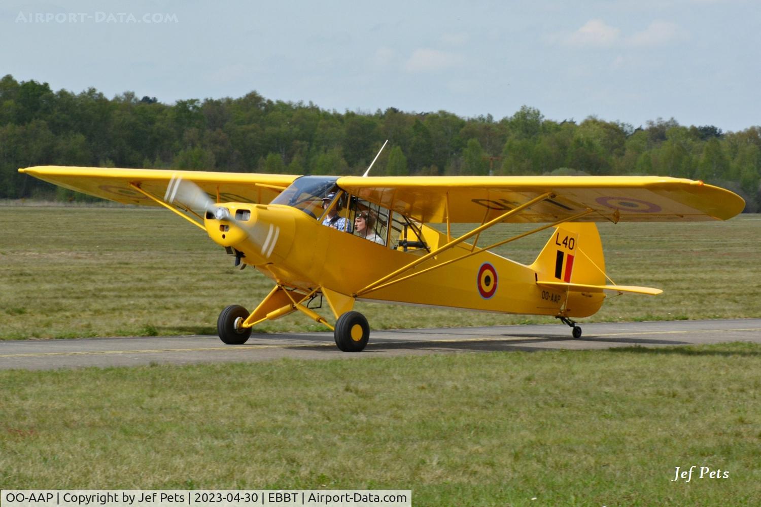 OO-AAP, 1953 Piper L-18C Super Cub (PA-18-95) C/N 18-3214, Recently restored.