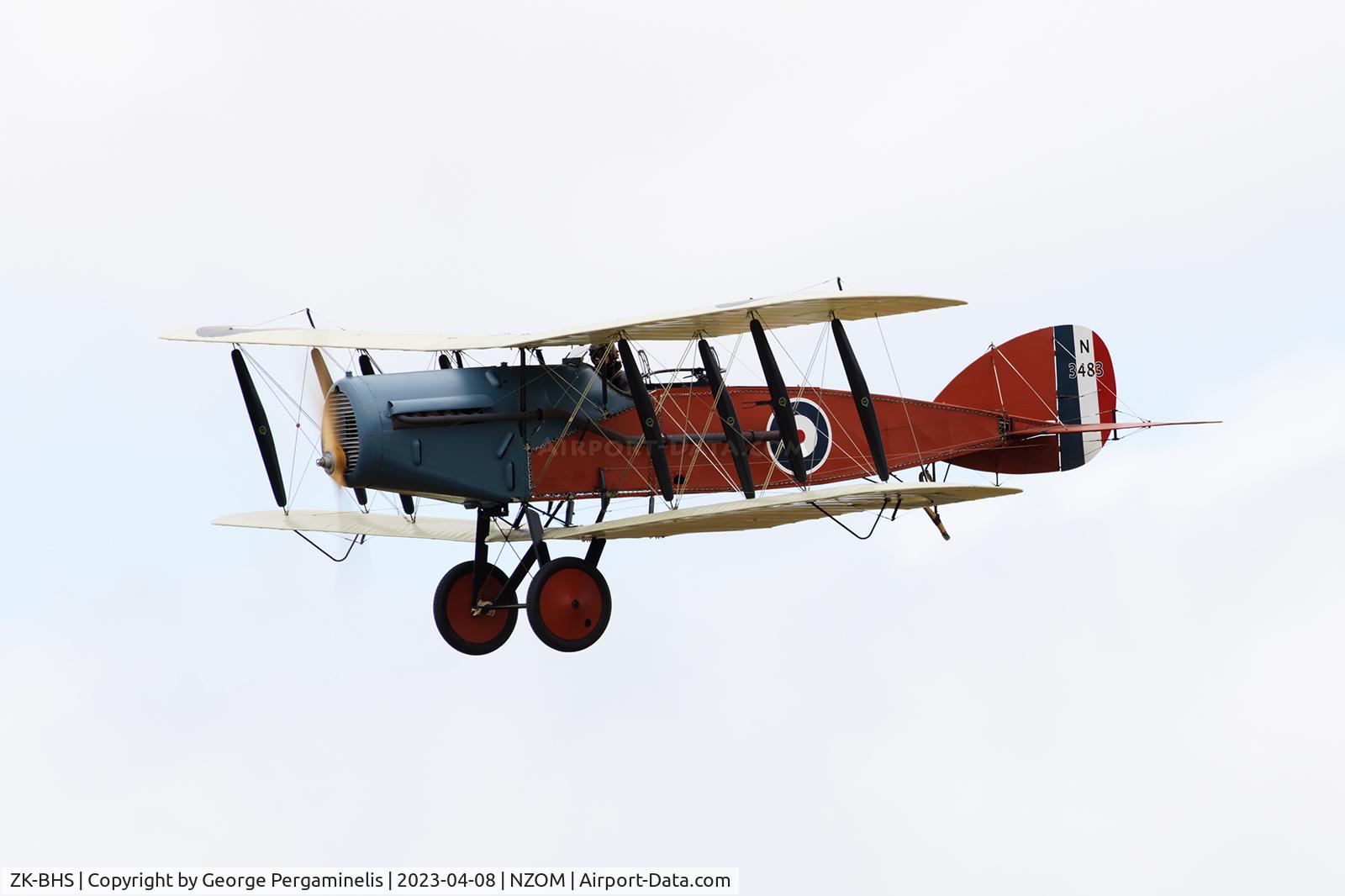 ZK-BHS, Bristol F.2B Replica C/N 2, Classic Fighters Airshow 2023.