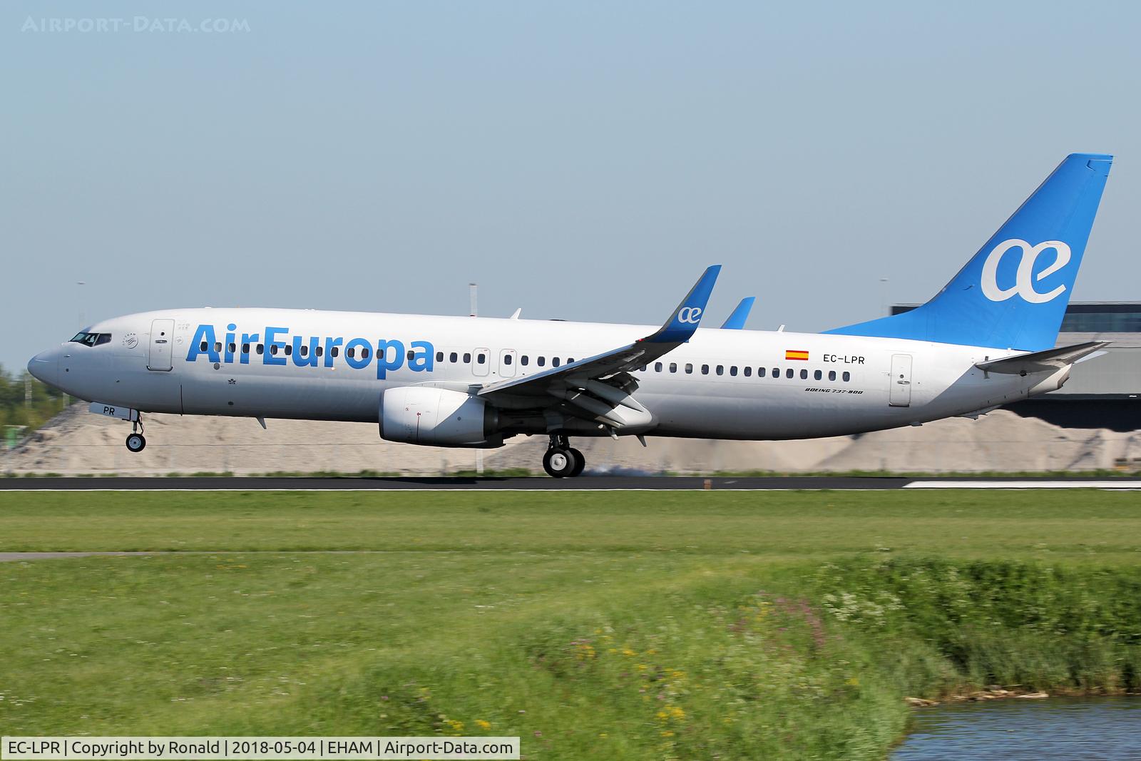 EC-LPR, 2012 Boeing 737-85P C/N 36588, at spl
