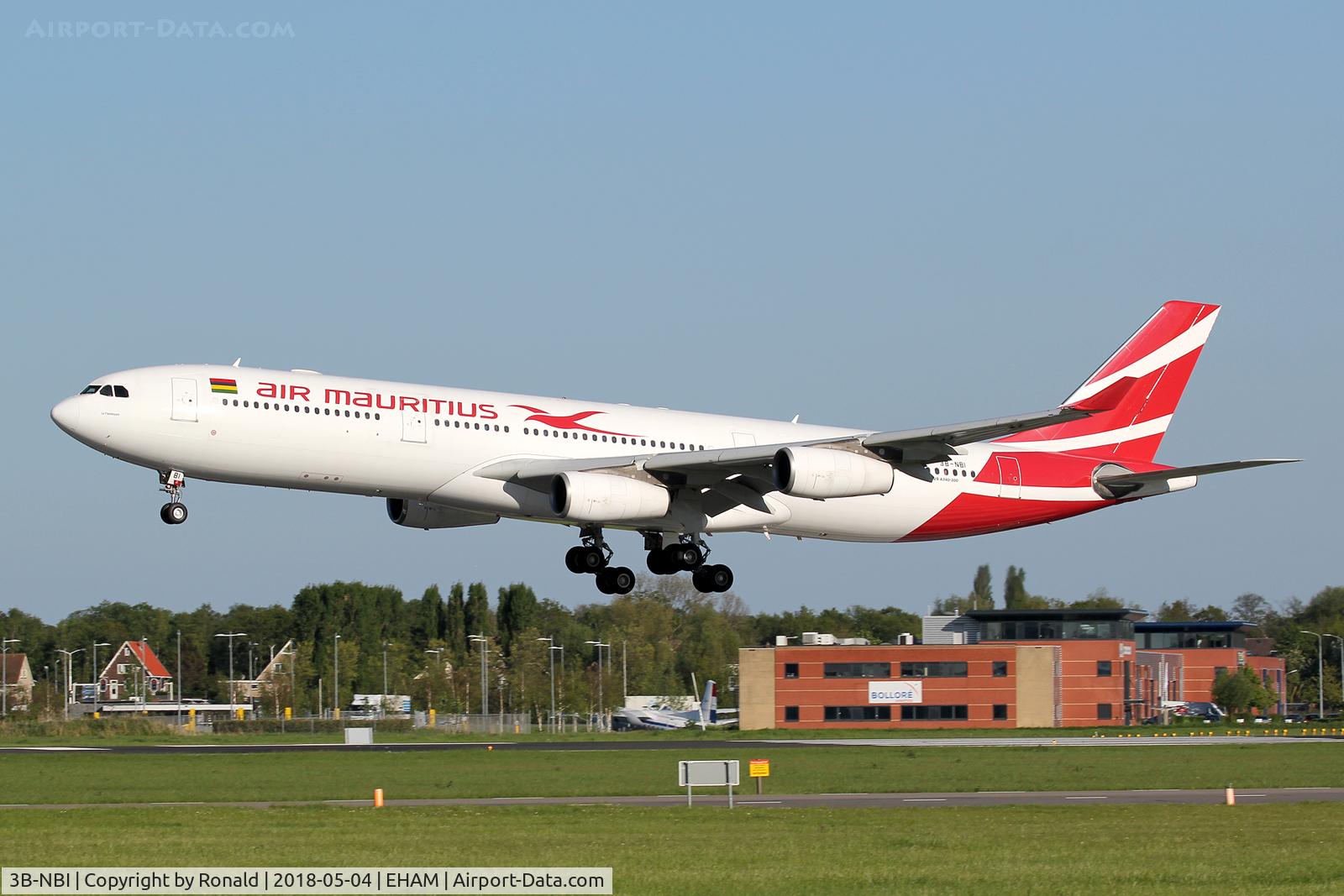 3B-NBI, 2006 Airbus A340-313X C/N 793, at spl