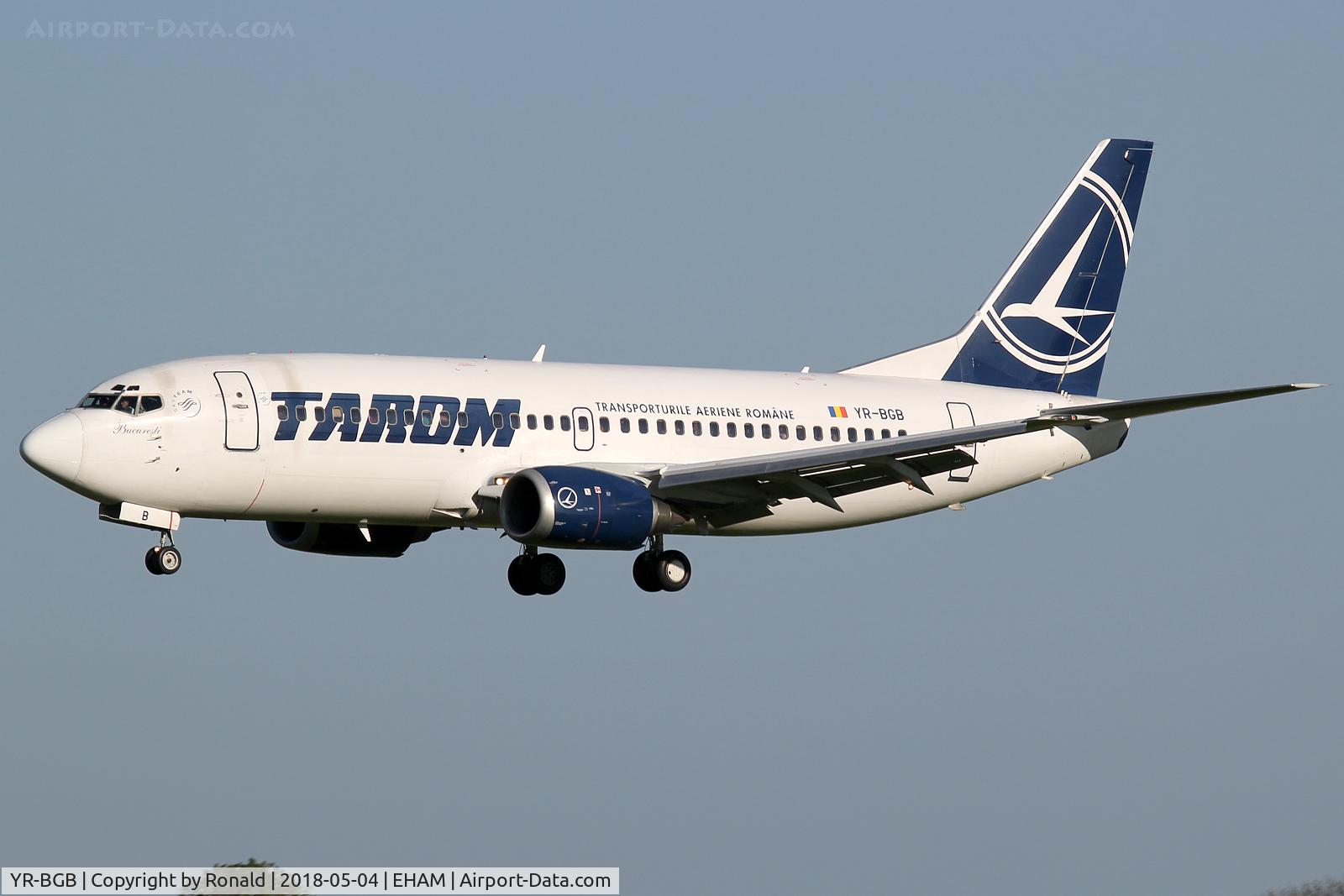 YR-BGB, 1993 Boeing 737-38J C/N 27180, at spl