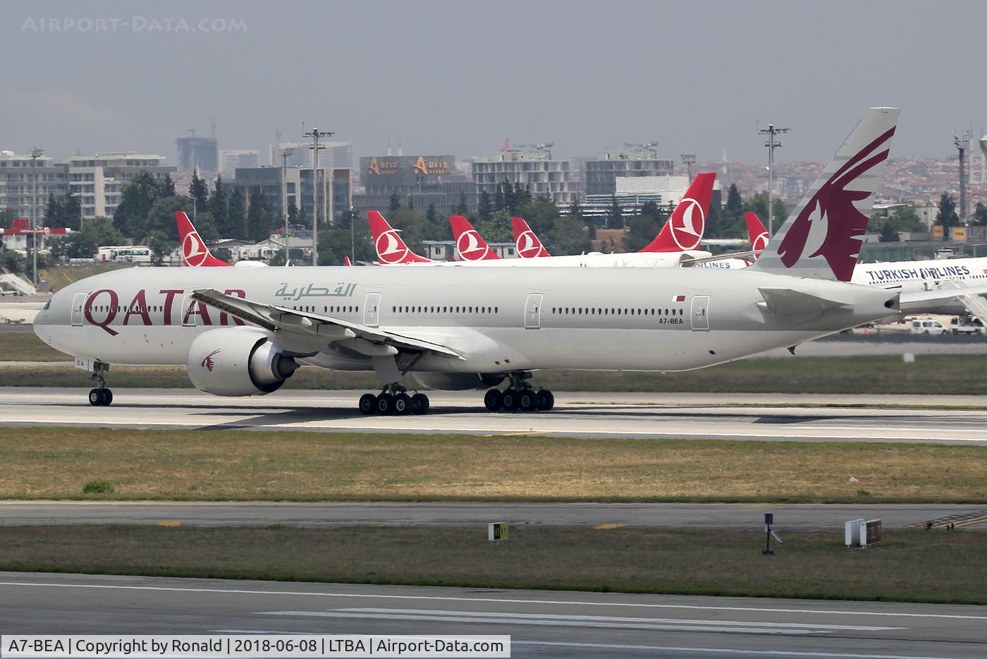 A7-BEA, 2013 Boeing 777-3DZ/ER C/N 41779, at ist
