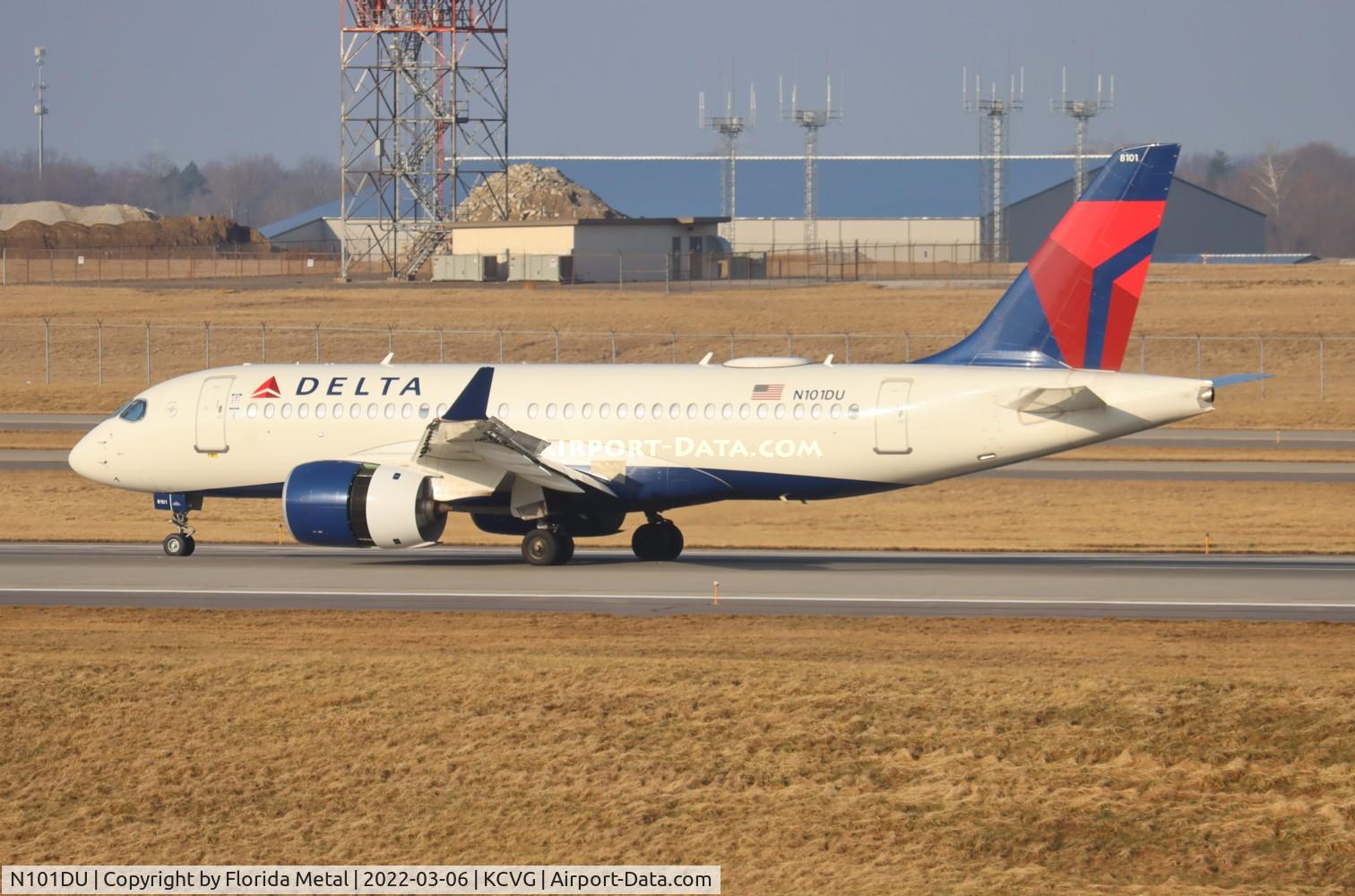 N101DU, 2018 Airbus A220-100 C/N 50020, Delta A220-100 zx