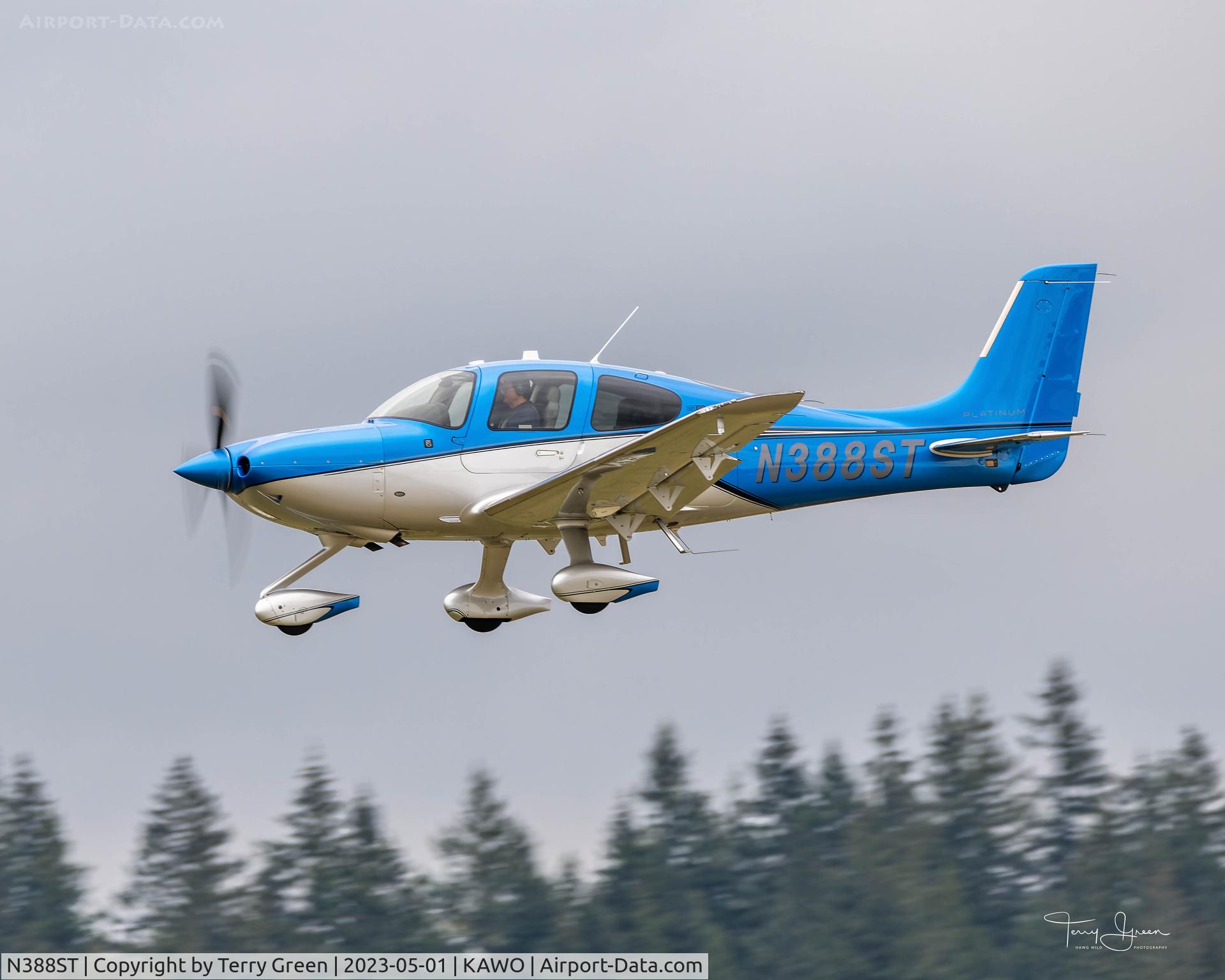 N388ST, 2021 Cirrus SR22T C/N 2410, KAWO