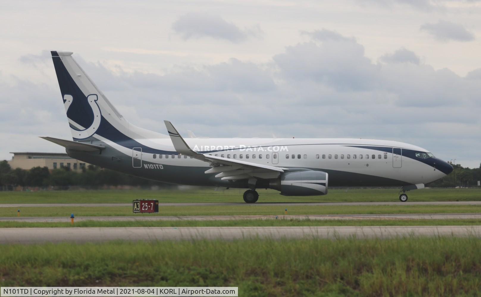 N101TD, 1998 Boeing 737-72U C/N 29273, BBJ zx