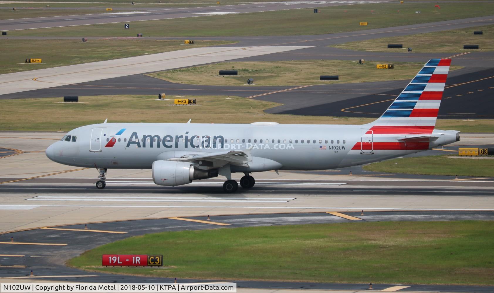 N102UW, 1998 Airbus A320-214 C/N 0844, AAL A320 zx