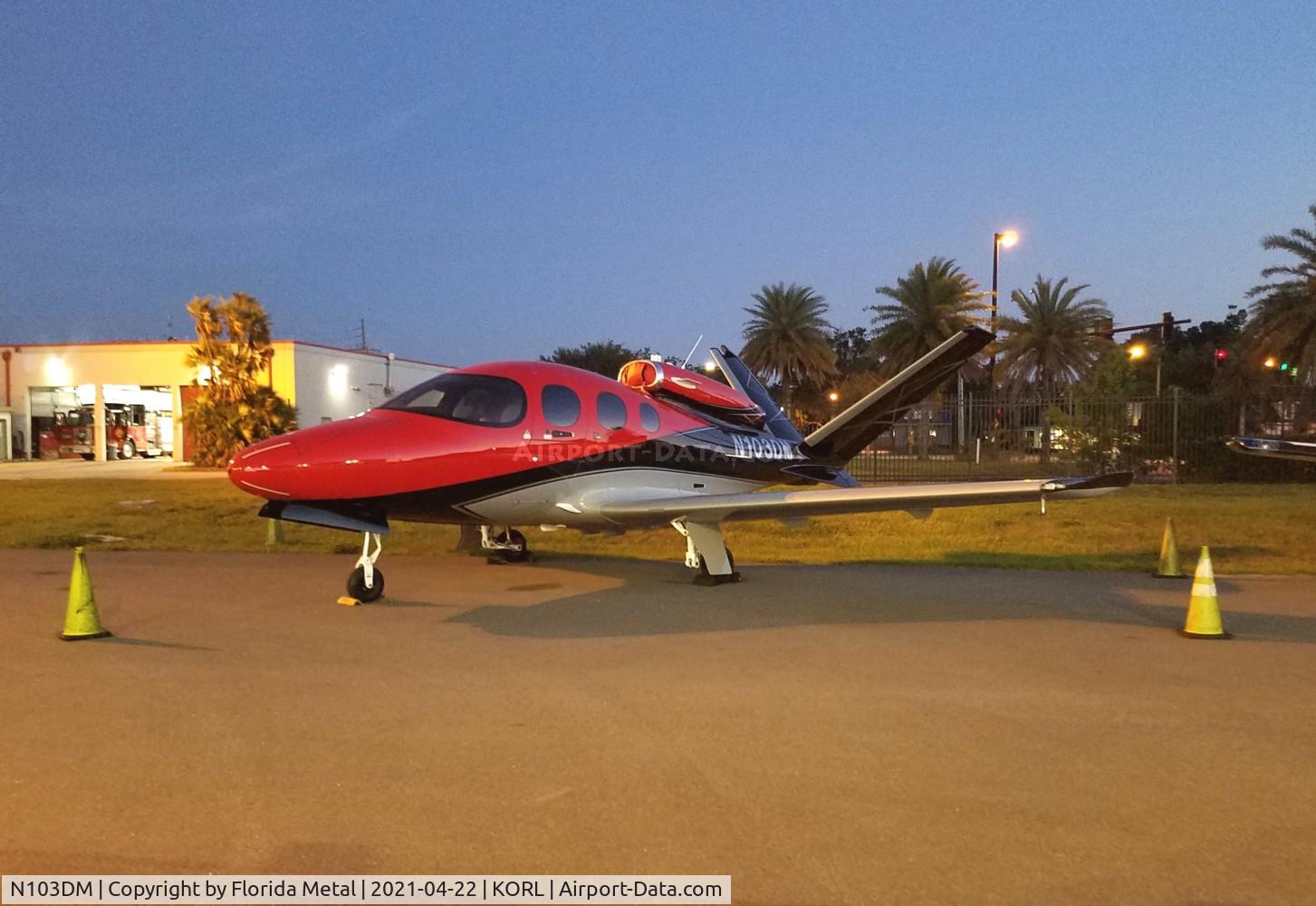 N103DM, 2021 Cirrus SF50 C/N 0247, SF50 zx