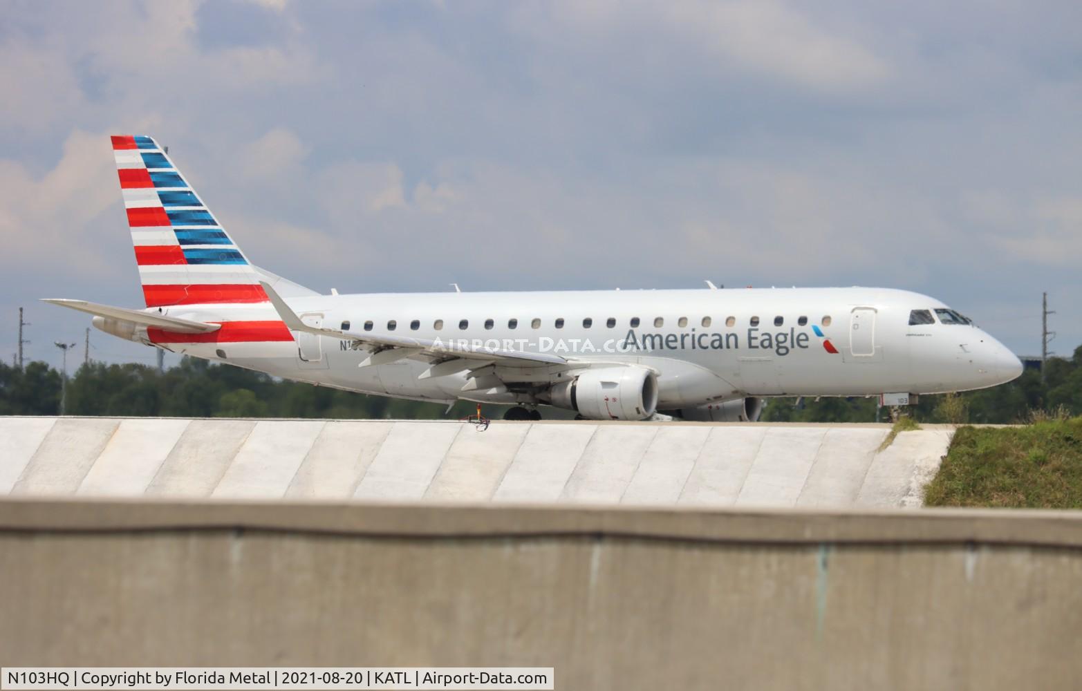 N103HQ, 2007 Embraer 175LR (ERJ-170-200LR) C/N 17000159, Eagle/Republic E175 zx