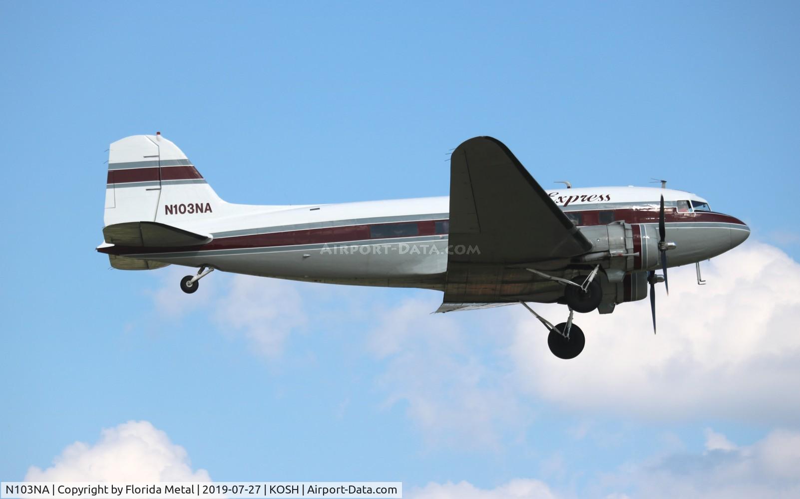 N103NA, 1945 Douglas DC-3C-S1C3G (C-47B) C/N 16821, DC-3 zx