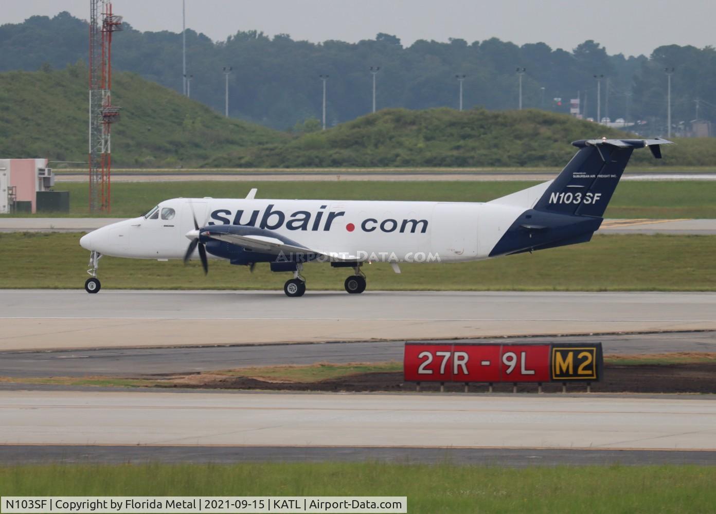 N103SF, 1990 Beech 1900C C/N UC-103, Subair B1900 zx