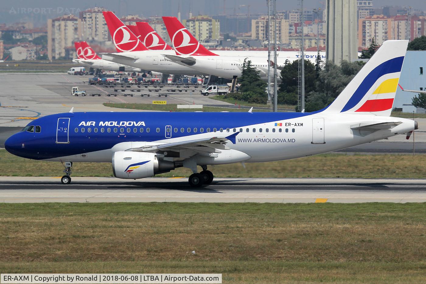 ER-AXM, 2002 Airbus A319-112 C/N 1786, at ist