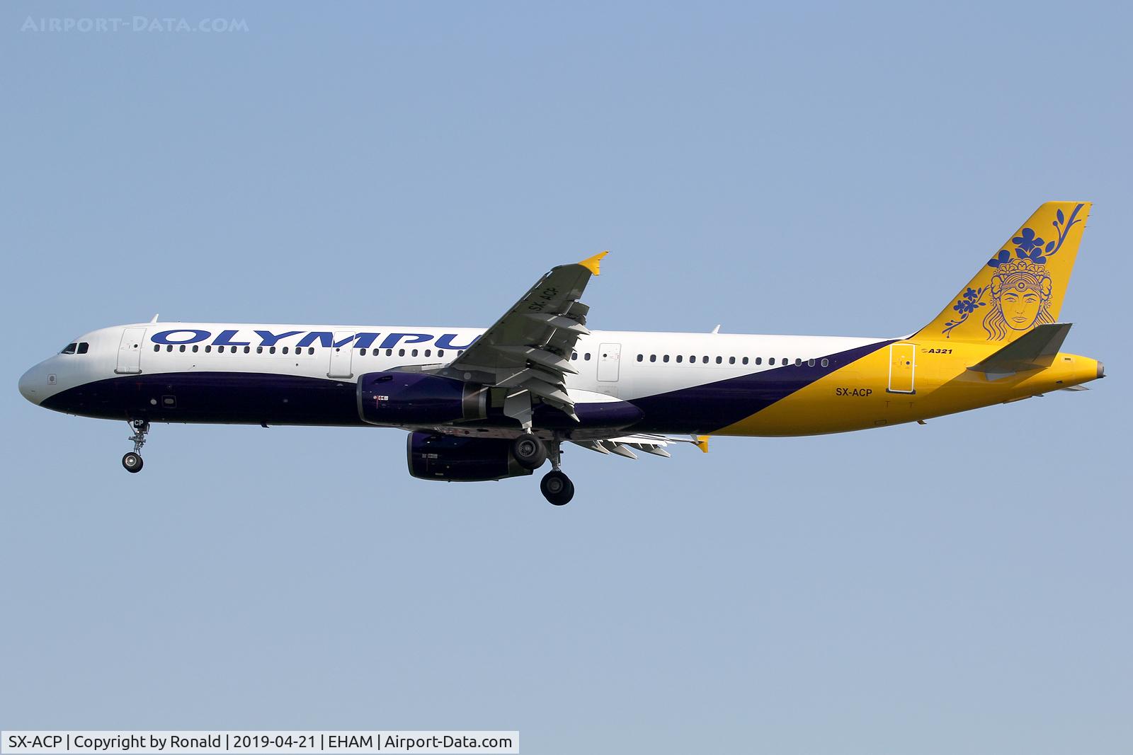 SX-ACP, 1999 Airbus A321-231 C/N 1015, at spl
