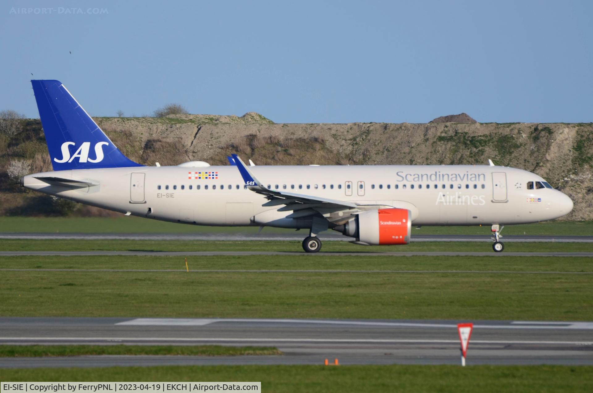 EI-SIE, 2018 Airbus A320-251N C/N 8058, SAS A320N taxying