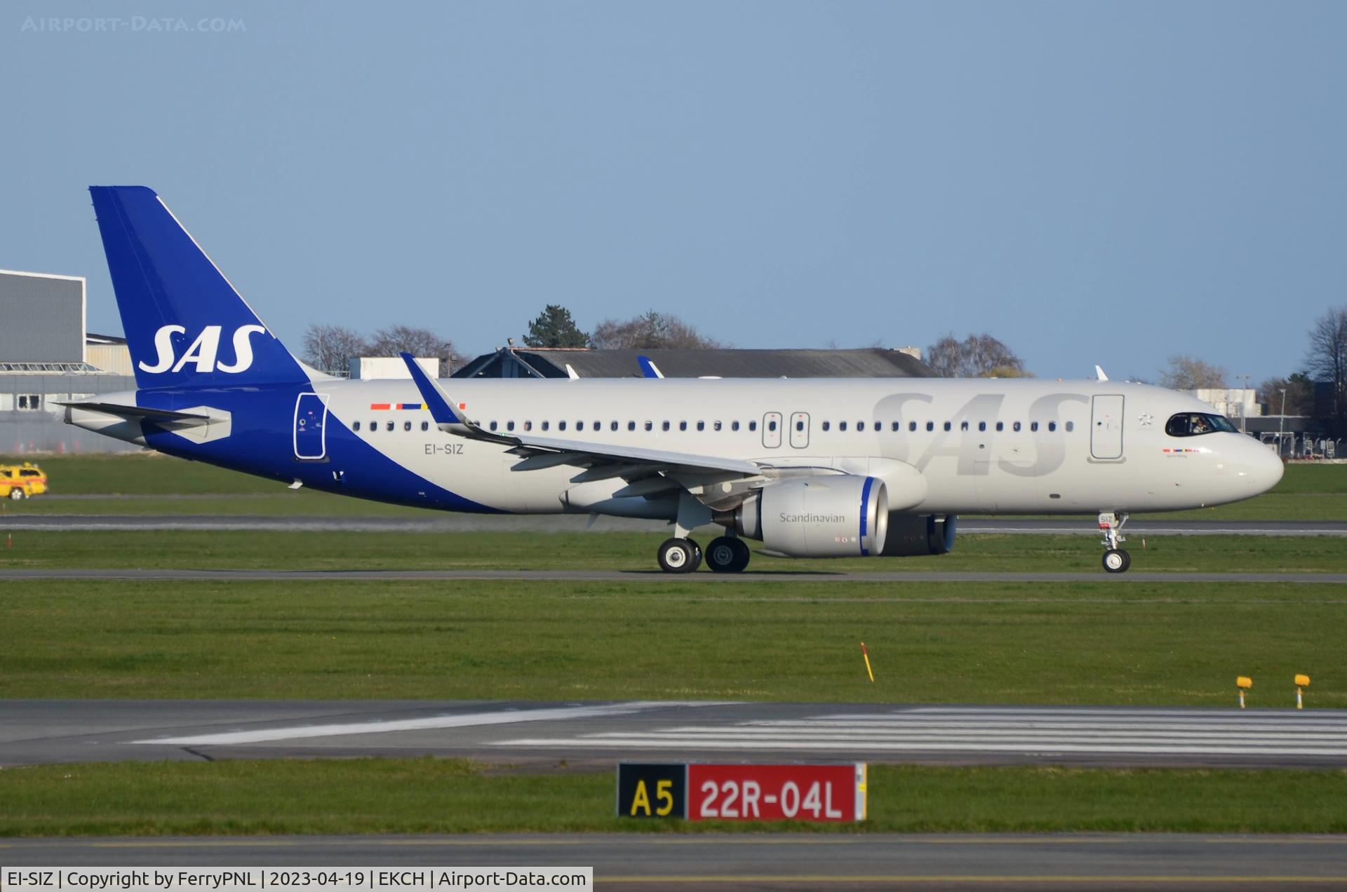EI-SIZ, 2023 Airbus A321-251N C/N 11374, SAS latest A320N addition (at the time)