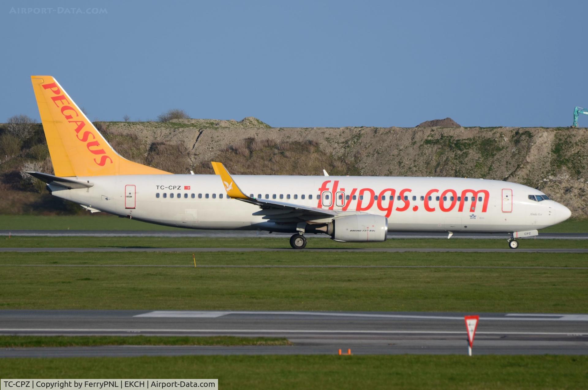 TC-CPZ, 2015 Boeing 737-8H6 C/N 41768, Departure of Pegasus B738