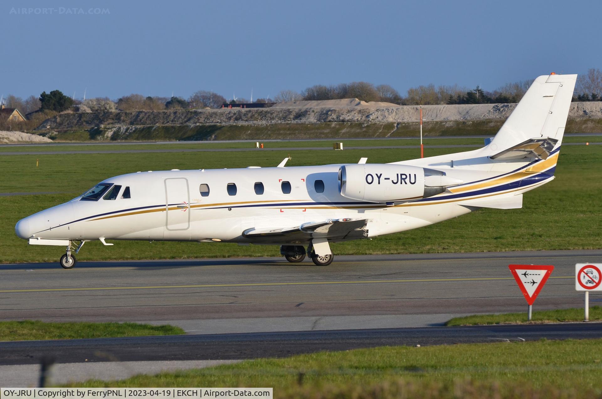 OY-JRU, 2002 Cessna 560XL Citation Excel C/N 560-5236, DAT Ce560XL arriving in CPH