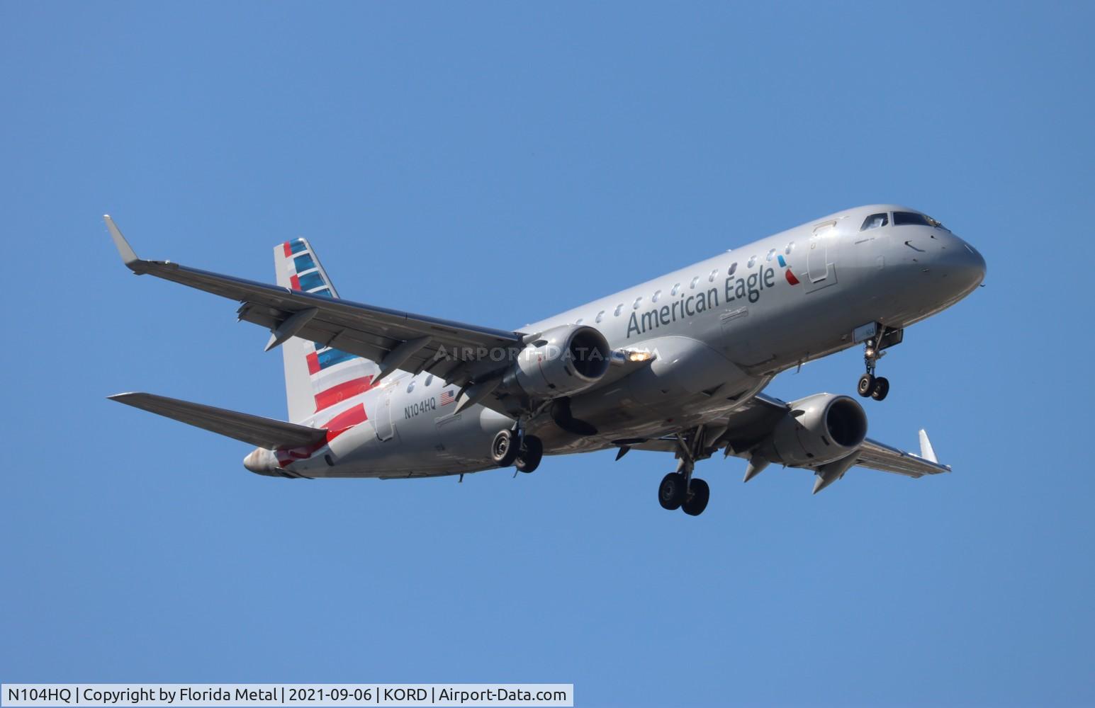N104HQ, 2007 Embraer 175LR (ERJ-170-200LR) C/N 17000160, Republic/Eagle zx