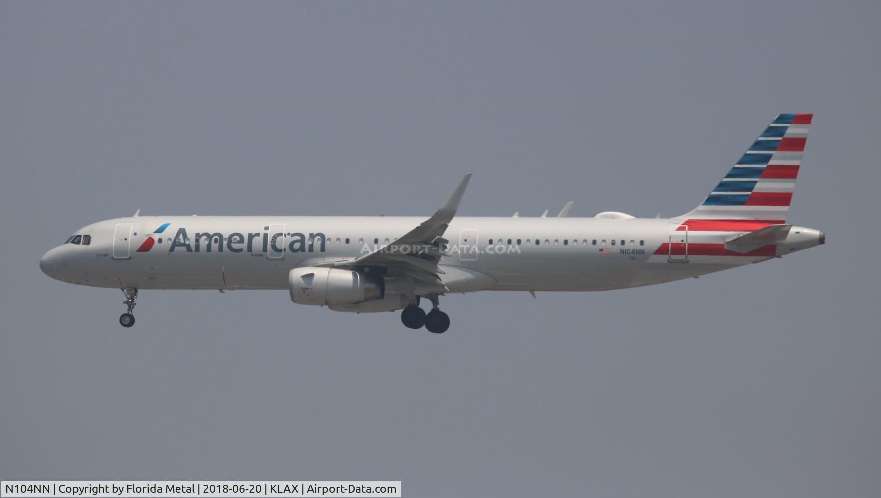 N104NN, 2013 Airbus A321-231 C/N 5895, AAL A321 zx