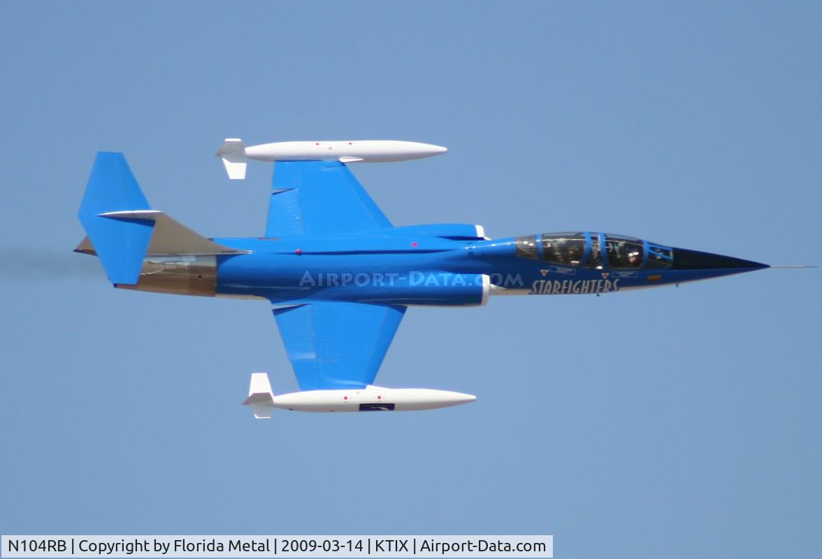 N104RB, 1962 Lockheed CF-104D Starfighter C/N 583A-5302, TICO 2009 zx