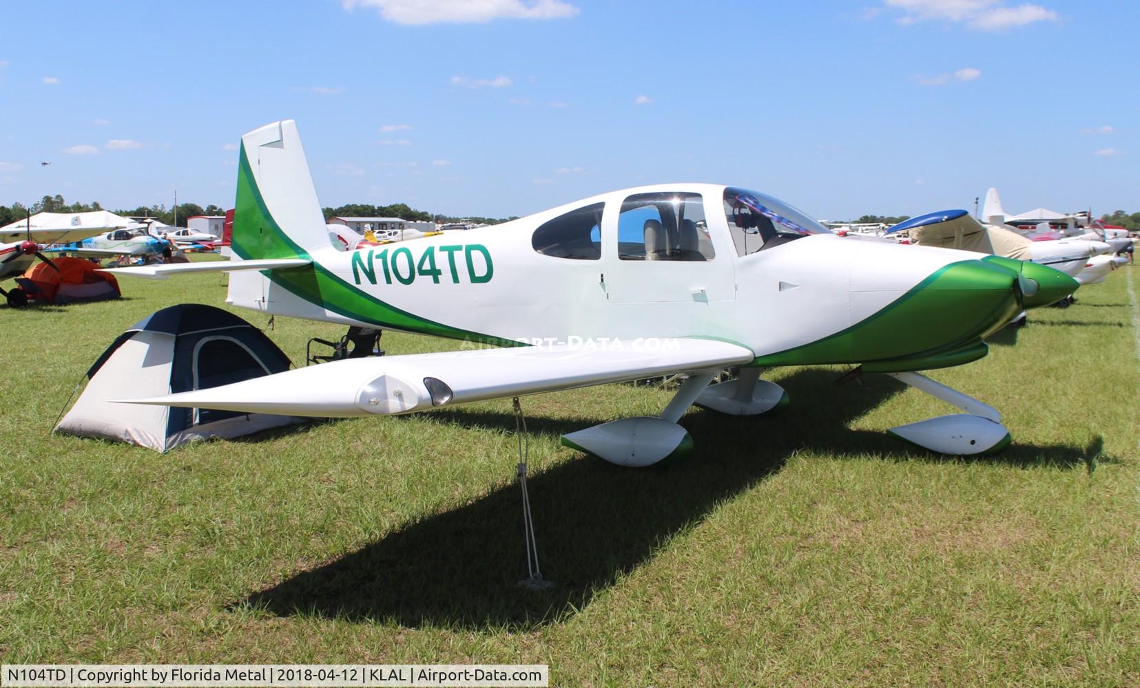 N104TD, 2013 Vans RV-10 C/N 40778, RV-10 zx