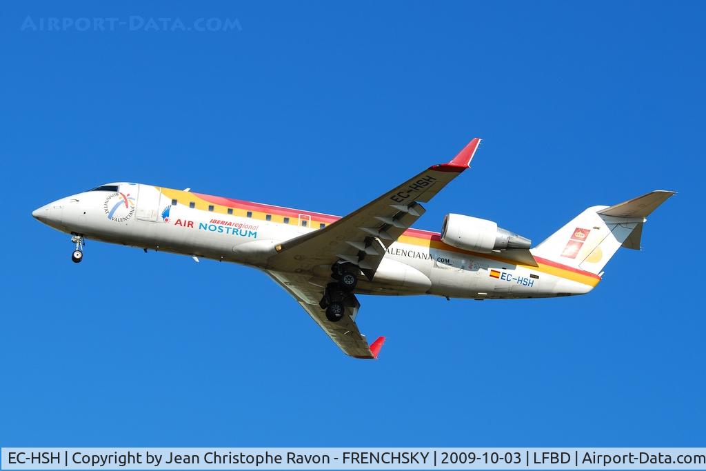EC-HSH, 2000 Canadair CRJ-200ER (CL-600-2B19) C/N 7466, Air Nostrum