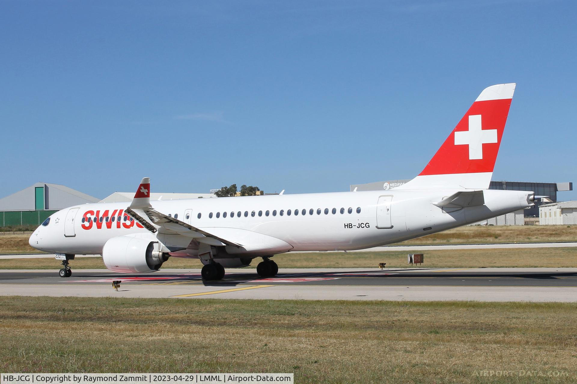 HB-JCG, 2017 Bombardier CSeries CS300 (BD-500-1A11) C/N 55020, A220 HB-JCG Swiss