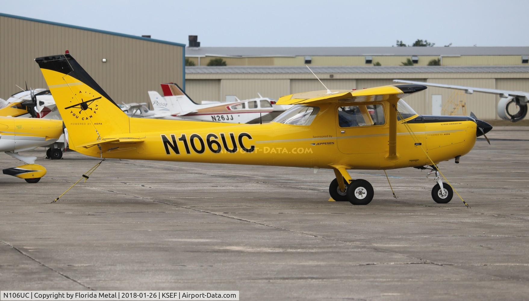 N106UC, 1981 Cessna 152 C/N 15285419, C152 zx