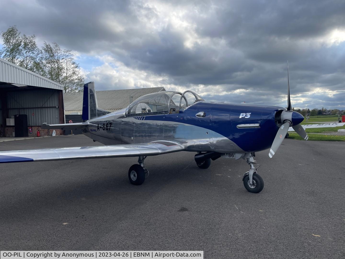 OO-PIL, 1959 Pilatus P3-05 C/N 505-54, First flight with new wrapping