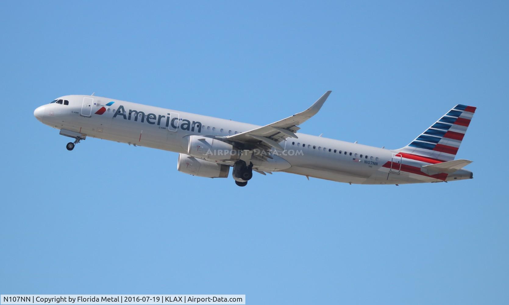 N107NN, 2013 Airbus A321-231 C/N 5938, AAL A321 zx