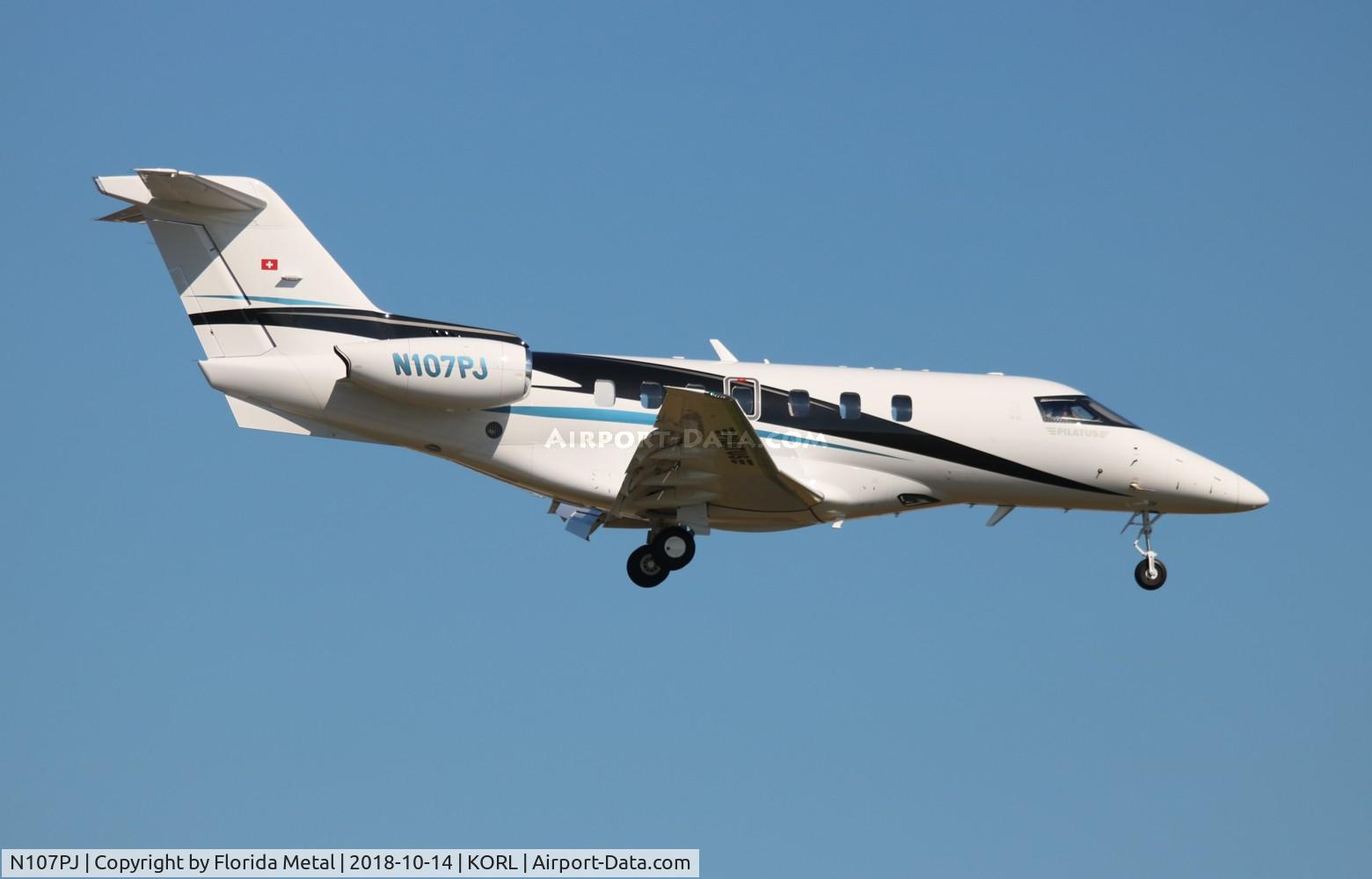 N107PJ, 2018 Pilatus PC-24 C/N 107, PC-24 zx