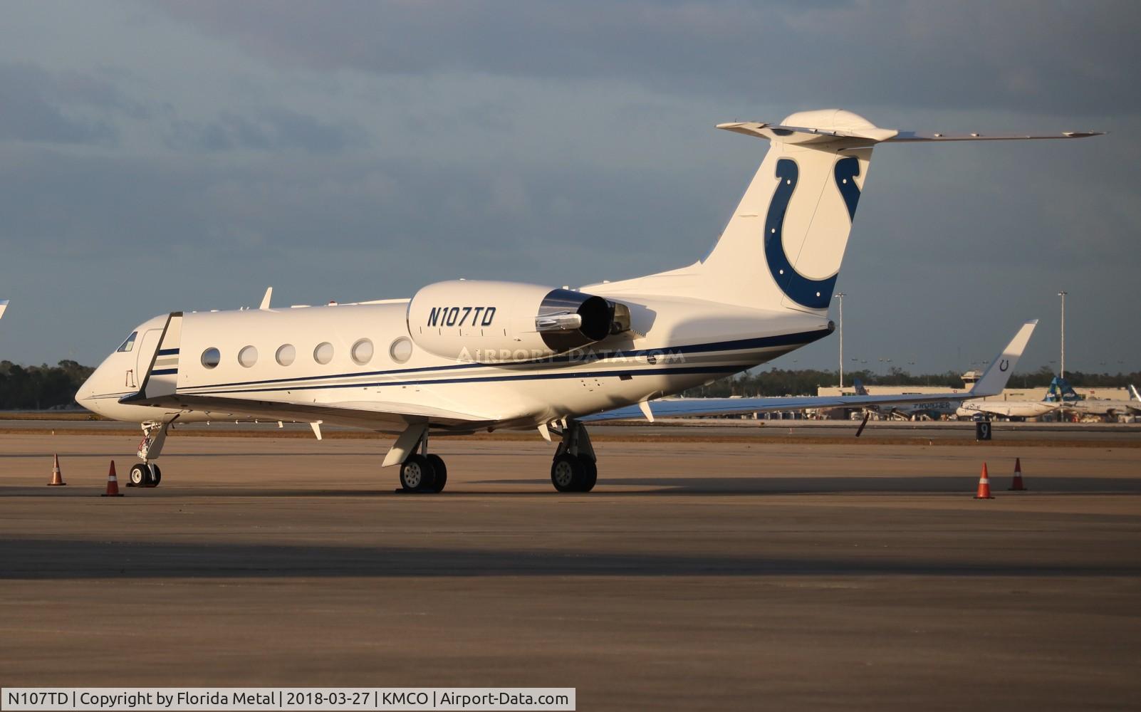 N107TD, 1998 Gulfstream Aerospace G-IV C/N 1355, G-IV zx