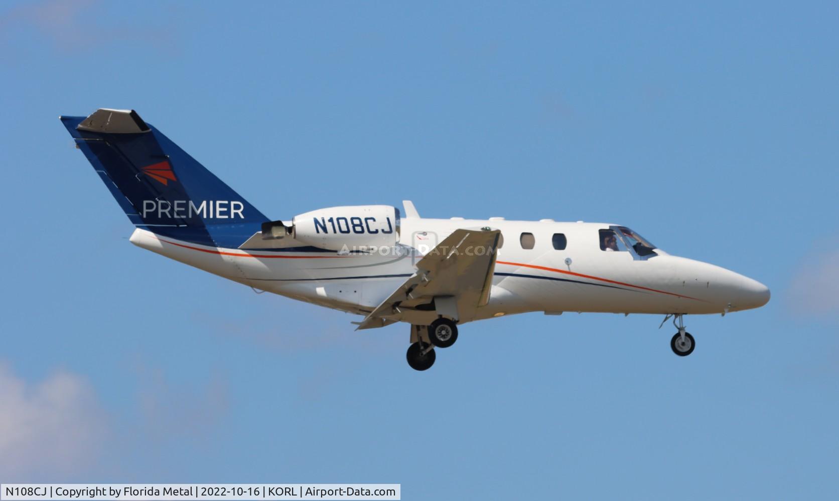 N108CJ, 1995 Cessna 525 CitationJet C/N 525-0108, C525 zx