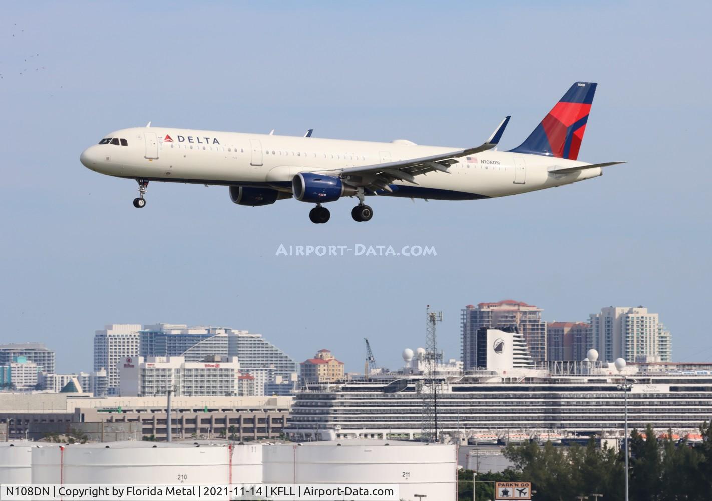 N108DN, 2021 Airbus A321-211 C/N 10003, DAL A321 zx