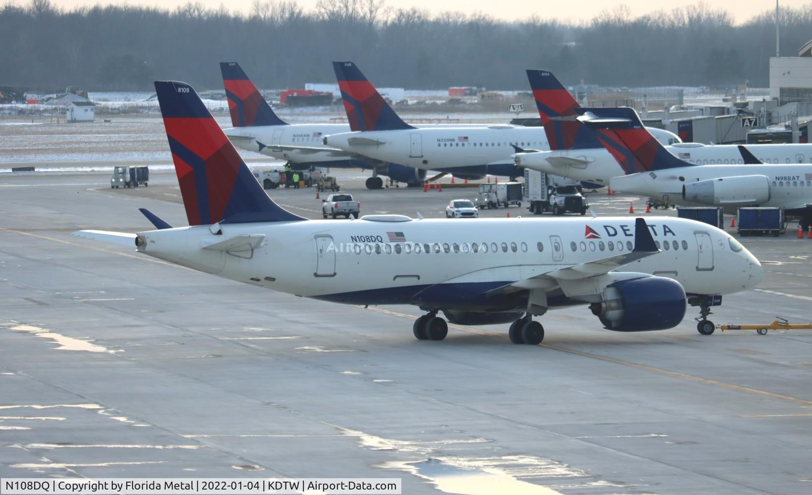 N108DQ, 2019 Airbus A220-100 C/N 50027, DAL A220-100 zx