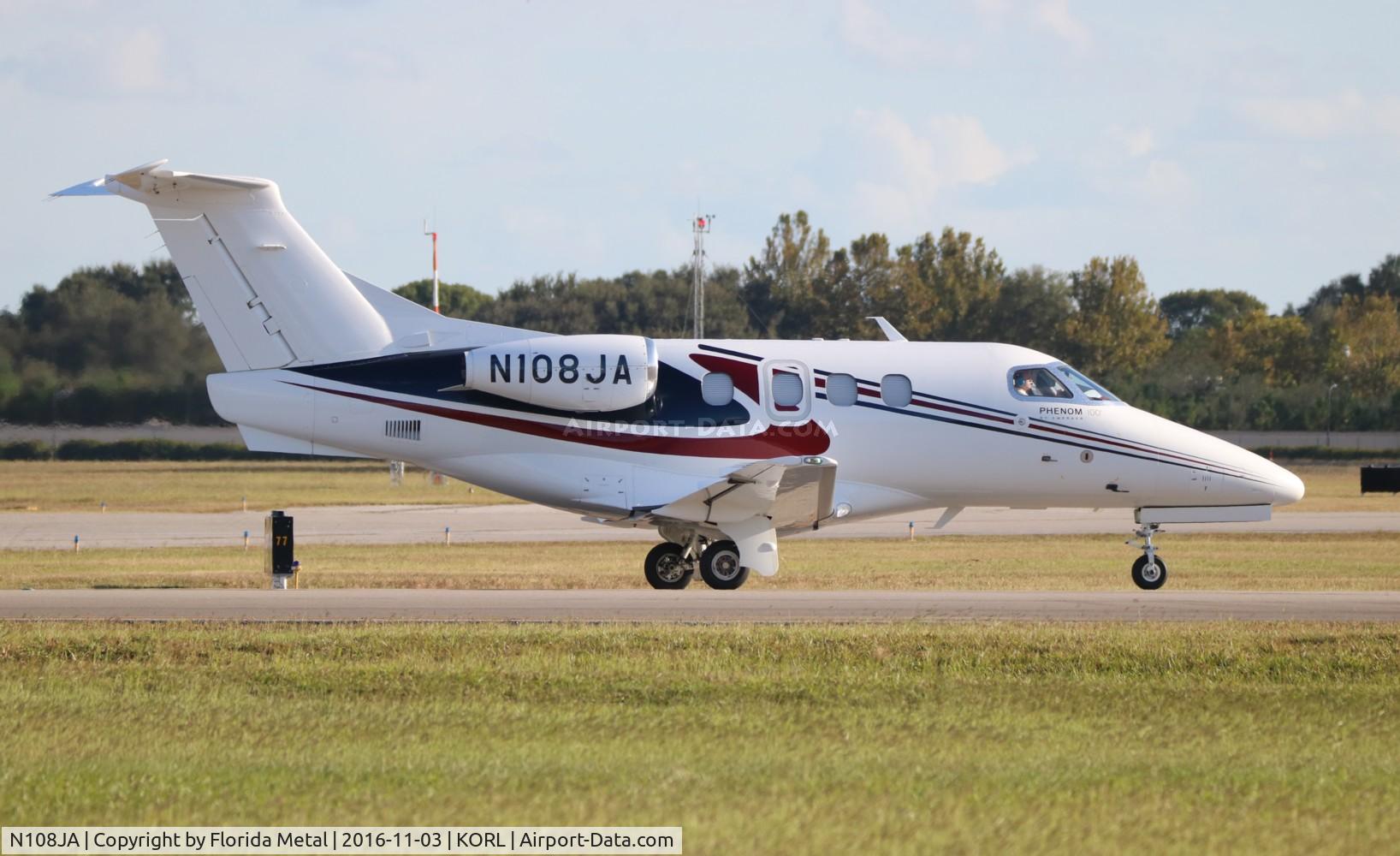 N108JA, 2009 Embraer EMB-500 Phenom 100 C/N 50000023, Phenom 100 zx