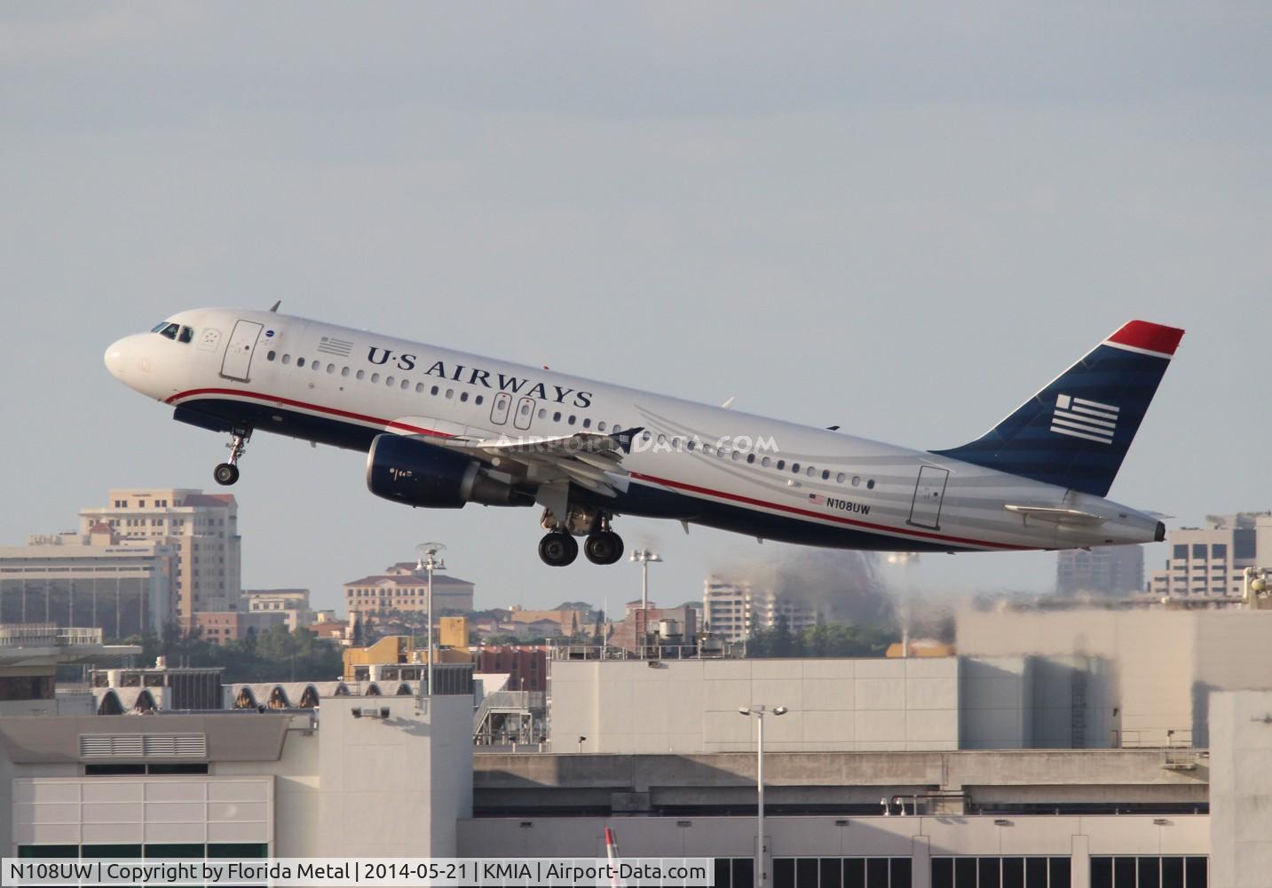 N108UW, 1999 Airbus A320-214 C/N 1061, USA A320 zx