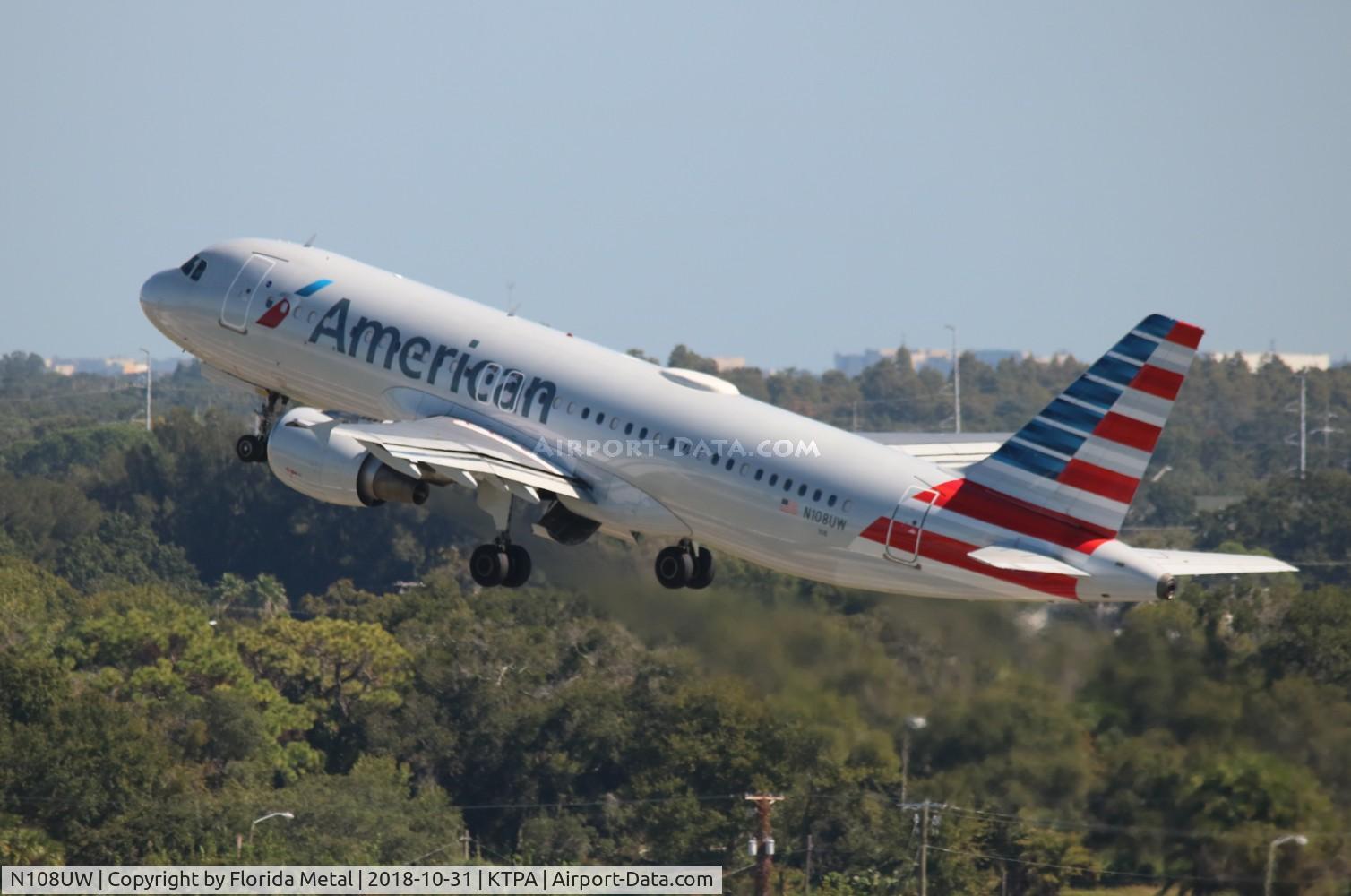 N108UW, 1999 Airbus A320-214 C/N 1061, AAL A320 zx