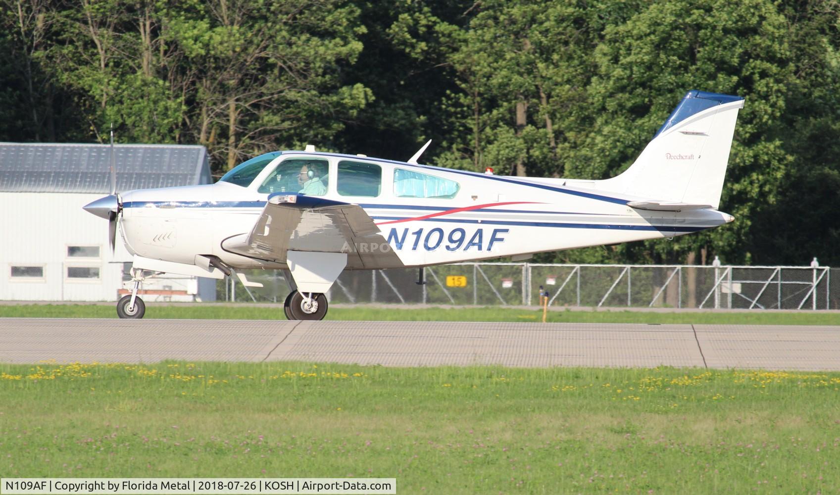 N109AF, 1981 Beech F33A Bonanza C/N CE-983, Bonanza 33 zx