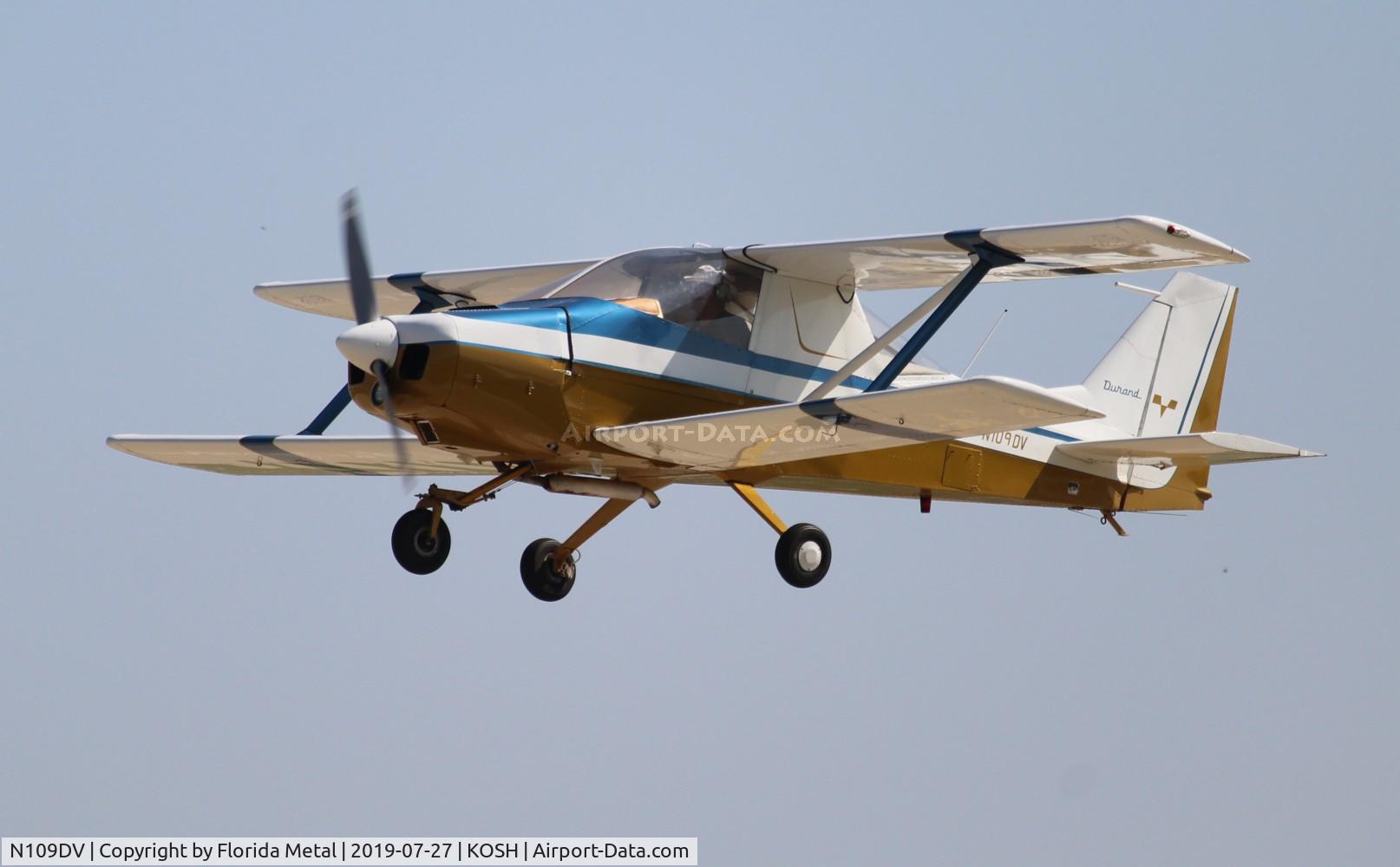 N109DV, 1978 Durand Mark V C/N 1, Durand Mk V zx