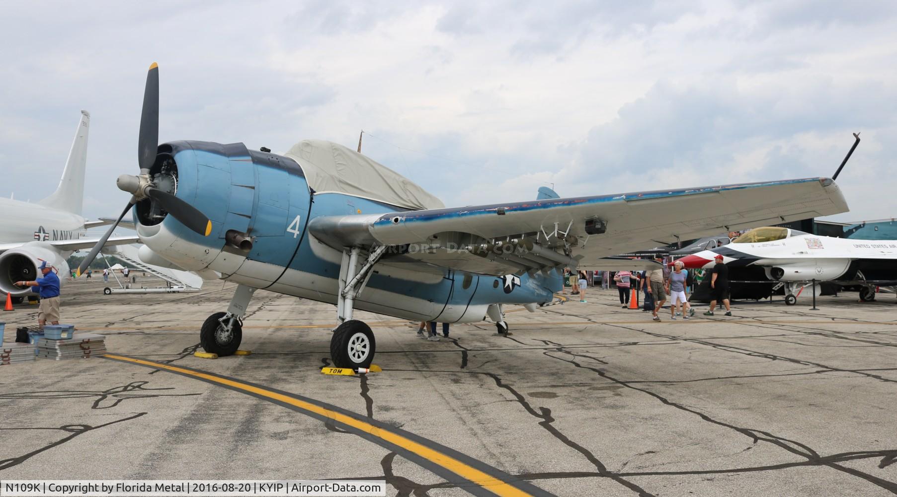 N109K, 1945 Grumman TBM-3 Avenger C/N 3800, TBM Avenger zx